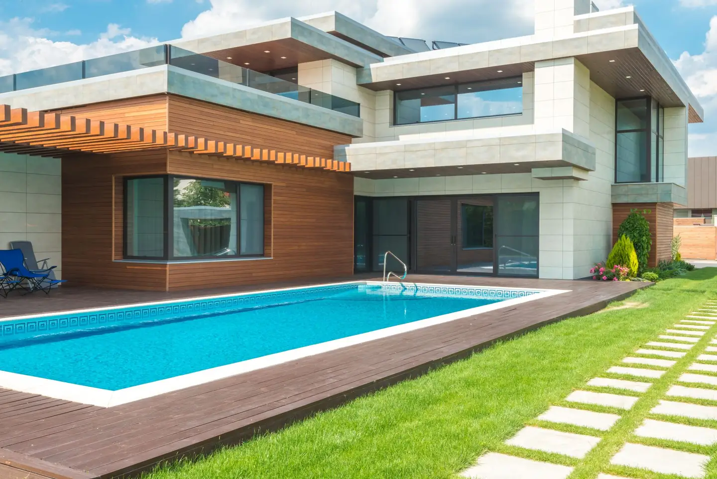 Swimming pool built in Northbridge, NSW